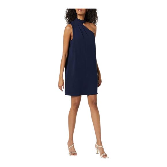 Trina Turk Asymmetrical Women's size 10 One Shoulder Career Sophisticated Dress - Picture 1 of 12